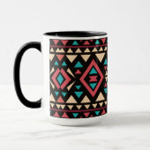 Moderne geometrische Südwest-Style Tasse (Links)