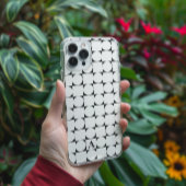 Moderne geometrische Trendy Monogram Case-Mate iPhone Hülle