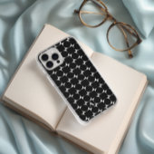 Moderne geometrische Trendy Monogram Case-Mate iPhone Hülle