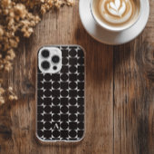 Moderne geometrische Trendy Monogram Case-Mate iPhone Hülle