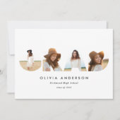 Moderne geometrische Typografie, MultiFoto-Abschlu (Vorderseite)