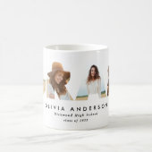 Moderne geometrische Typografie, MultiFoto-Abschlu Kaffeetasse (Mittel)