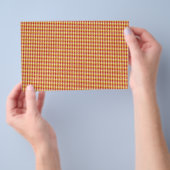 Moderne geometrische Unternehmensmuster Flyer (Handgriff)