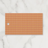 Moderne geometrische Unternehmensmuster Geschenkanhänger (Rückseite (Horizontal))