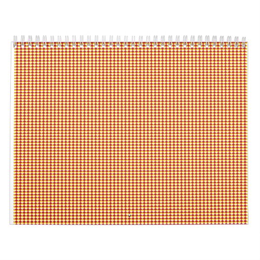 Moderne geometrische Unternehmensmuster Kalender (Titelbild)