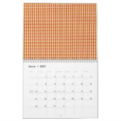 Moderne geometrische Unternehmensmuster Kalender (Mär 2027)