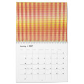 Moderne geometrische Unternehmensmuster Kalender (Jan 2027)