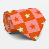 Moderne geometrische Vatertagsgeschenke Krawatte (Gerollt)