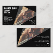 Moderne geometrische Visitenkarte (Vorne/Hinten)