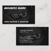Moderne geometrische Visitenkarte für die Automobi (Vorne/Hinten)