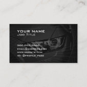 Moderne geometrische Visitenkarte für die Automobi (Rückseite)