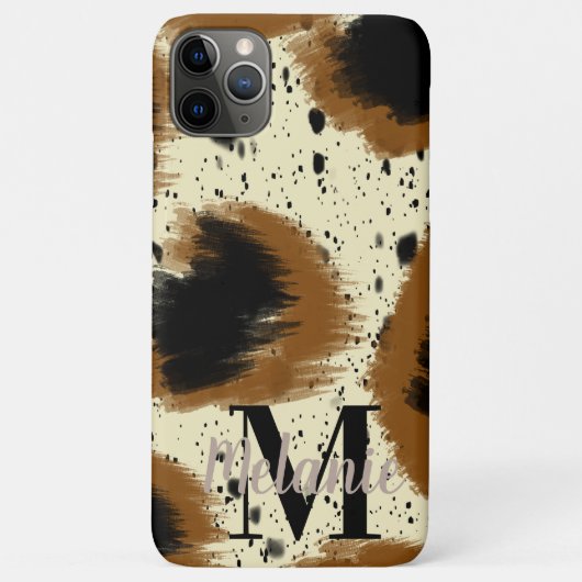 Moderne Gepard-Abstrakte Spritzkunst Case-Mate iPhone Hülle (Rückseite)