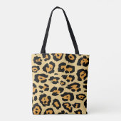 Moderne Gepardenflecken-Muster Tasche (Rückseite)