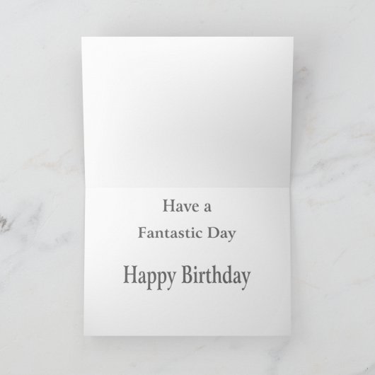 Moderne gepunktete Muster Geburtskarte Karte (Innenseite)