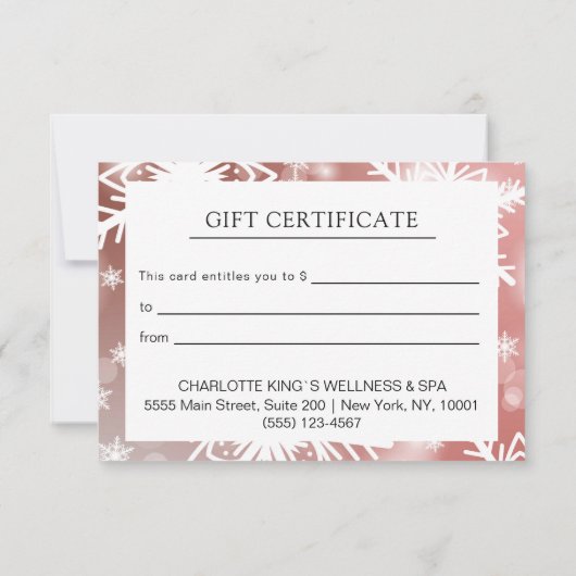 MODERNE GESCHÄFTSKRÄFTE BESCHEINIGUNG (Rückseite)