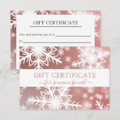 MODERNE GESCHÄFTSKRÄFTE BESCHEINIGUNG (Vorne/Hinten)