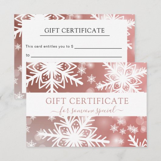 MODERNE GESCHÄFTSKRÄFTE BESCHEINIGUNG (Vorne/Hinten)