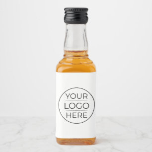 Moderne Geschäftslogo-Branding Alkoholflaschenetikett