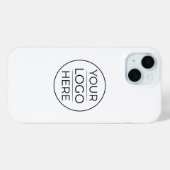 Moderne Geschäftslogo-Branding Case-Mate iPhone Hülle (Rückseite (Horizontal))