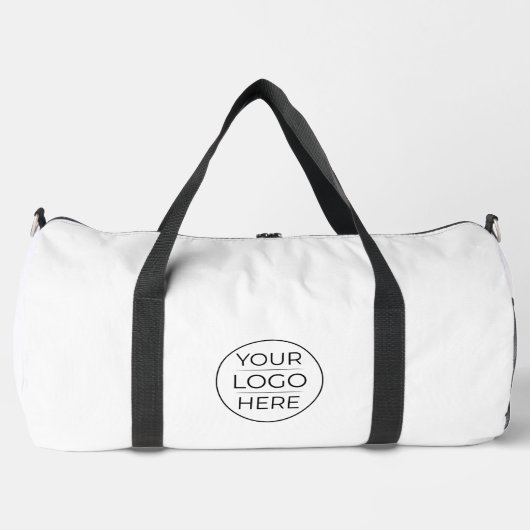 Moderne Geschäftslogo-Branding Duffle Bag (Vorderseite)