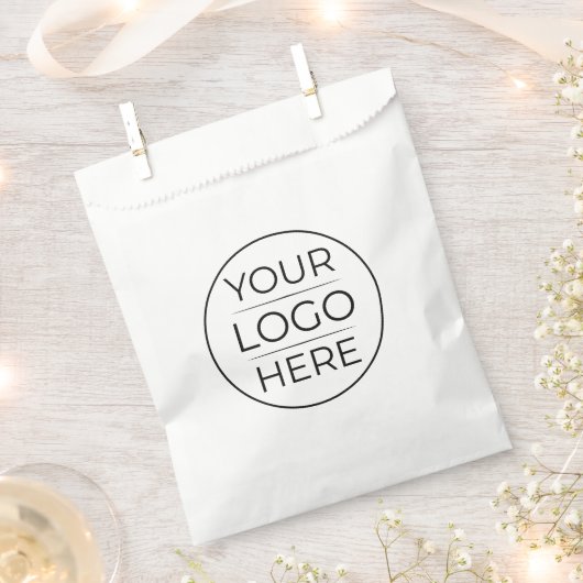 Moderne Geschäftslogo-Branding Geschenktütchen (Ausgeschnitten)
