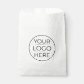 Moderne Geschäftslogo-Branding Geschenktütchen (Vorderseite)