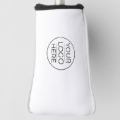 Moderne Geschäftslogo-Branding Golf Headcover (Rotieren 90)