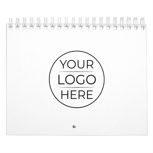 Moderne Geschäftslogo-Branding Kalender (Titelbild)