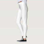 Moderne Geschäftslogo-Branding Leggings (Links)
