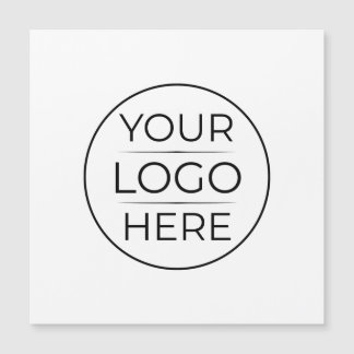 Moderne Geschäftslogo-Branding Magnetkarte