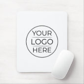 Moderne Geschäftslogo-Branding Mousepad (Mit Mouse)