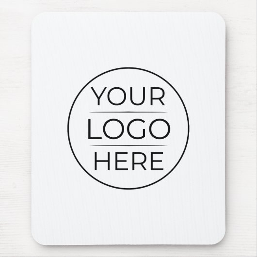 Moderne Geschäftslogo-Branding Mousepad (Vorne)