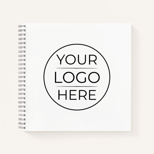 Moderne Geschäftslogo-Branding Notizblock (Vorderseite)