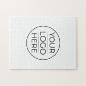 Moderne Geschäftslogo-Branding Puzzle (Horizontal)
