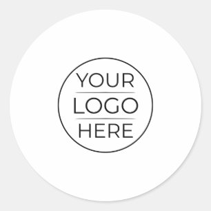 Moderne Geschäftslogo-Branding Runder Aufkleber