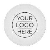 Moderne Geschäftslogo-Branding Schneidebrett (Vorderseite)