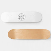 Moderne Geschäftslogo-Branding Skateboard (Horizontal)