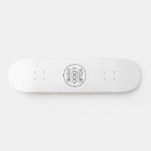 Moderne Geschäftslogo-Branding Skateboard (Horizontal)
