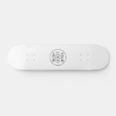 Moderne Geschäftslogo-Branding Skateboard (Horizontal)