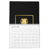 Moderne Geschäftslogo-Werbebranding Kalender (Jan 2027)