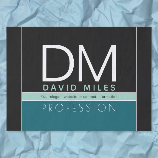 Moderne Geschäftsvorlage | Alle Farben individuell Seidenpapier