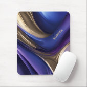 Moderne Geschenke für ihre blauen Lila und goldene Mousepad (Mit Mouse)