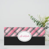 Moderne Geschenkgutscheine für Karierte Boutique (Stehend Vorderseite)