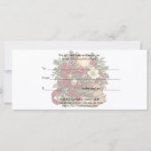 Moderne Geschenkkarte (Rückseite)
