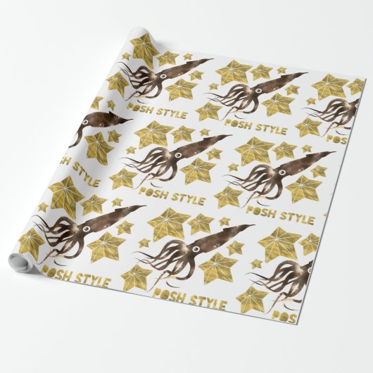 Moderne Geschenkpapier (Ungerollt)
