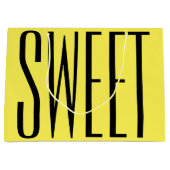 Moderne Geschenktasche für Geburtstage Große Geschenktüte (Vorderseite)