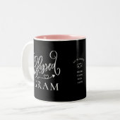 Moderne Gesegnete Gram Kaffeetasse (Vorderseite Links)