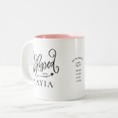Moderne Gesegnete Yiayia Kaffeetasse (Vorderseite Links)