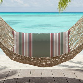 Moderne gestreifte Dusty Rose Sage Green Grau Kissen Für Draußen