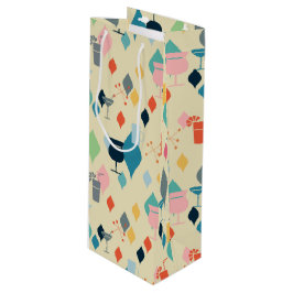 Moderne Getränke aus dem Mittelalter Geschenktüte Für Weinflaschen